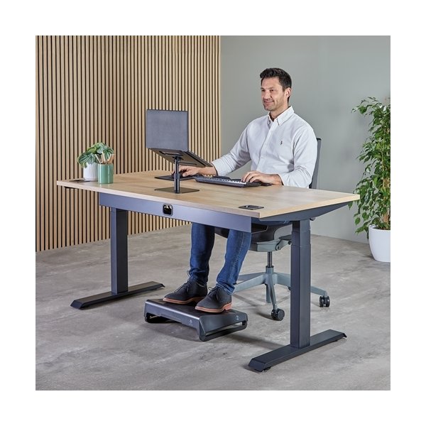 Fellowes Alumia LapTop holder til skrivebord, sort