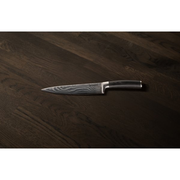 by Gaard Damascus Chef Kniv 8"