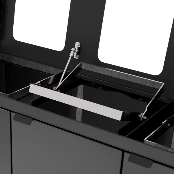 Bica 891 Affaldsstation, 4x60 L, Antracit