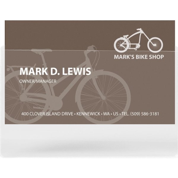 Peel&Seal Visitkortlomme | 95x60 mm | 100 stk.