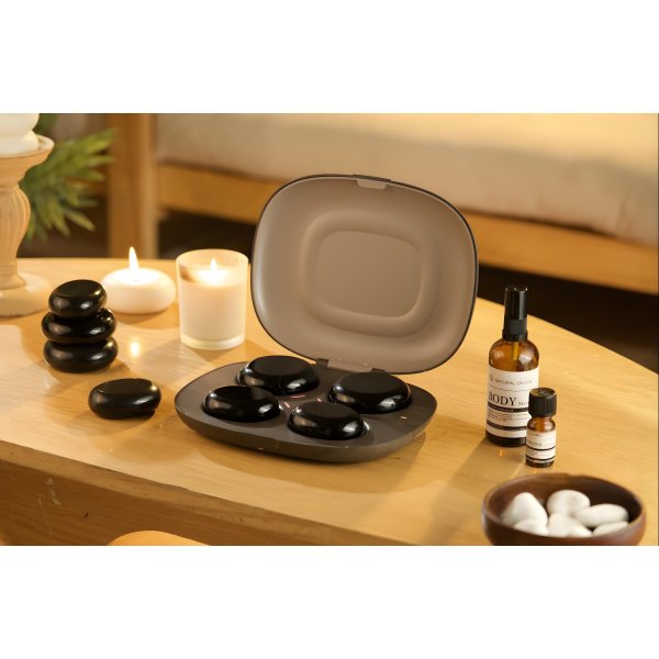 by Gaard Varme Massage Sten Sæt