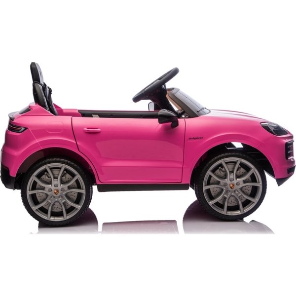 Elbil Porsche Cayenne, lyserød