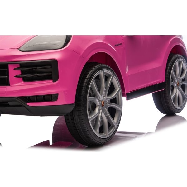 Elbil Porsche Cayenne, lyserød