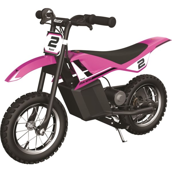 Razor El-Motorcykel Dirt Rocket MX125, lyserød