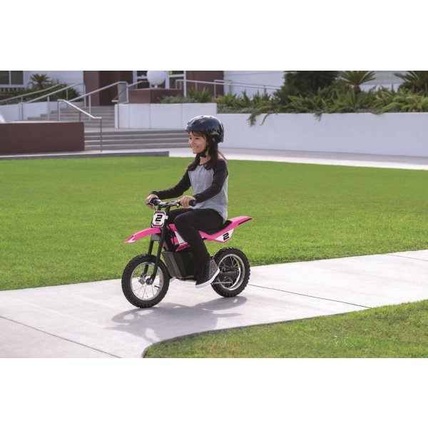 Razor El-Motorcykel Dirt Rocket MX125, lyserød