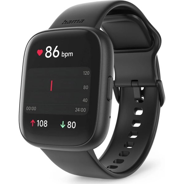 HAMA Smartwatch - 4000, Sort