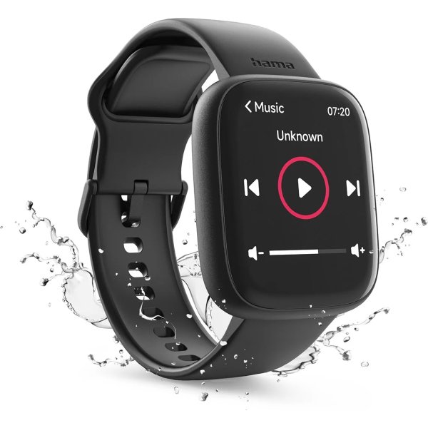 HAMA Smartwatch - 4000, Sort