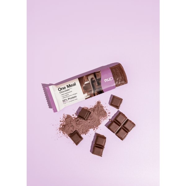 Nupo One Meal Bar Chokolade og kollagen, 60 g