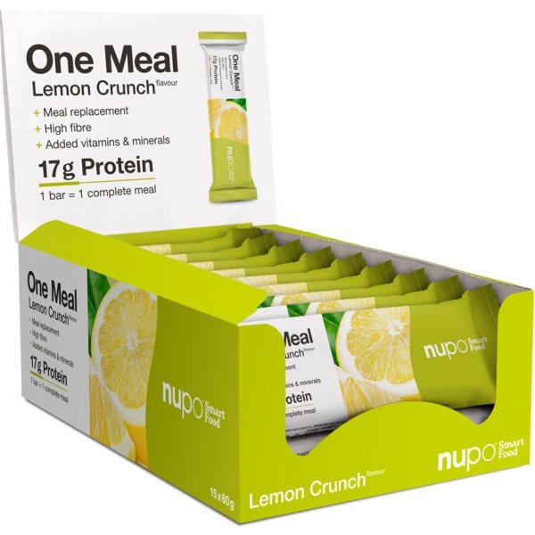 Nupo One Meal Bar Lemon Crunch, 60 g