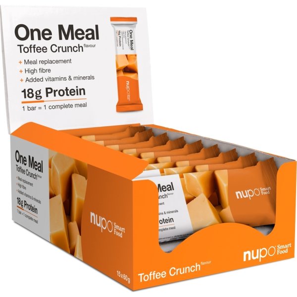Nupo One Meal Bar Toffee Crunch, 60 g