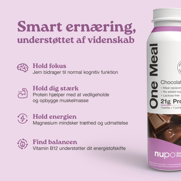 Nupo One Meal Chocolate, 330 ml