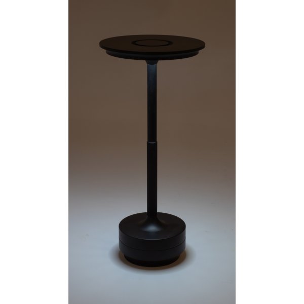 by Gaard Genopladelig Lampe 28 x 13 cm, sort