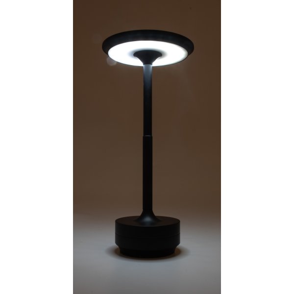 by Gaard Genopladelig Lampe 28 x 13 cm, sort