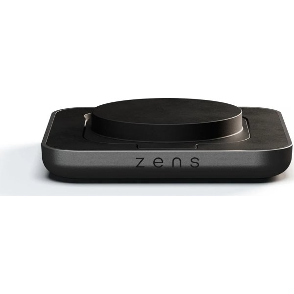 ZENS Oplader til natbord - Pro 2, Aluminium, Sort