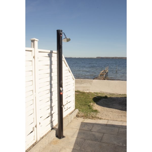 CapableX Solopvarmet udendørsbruser