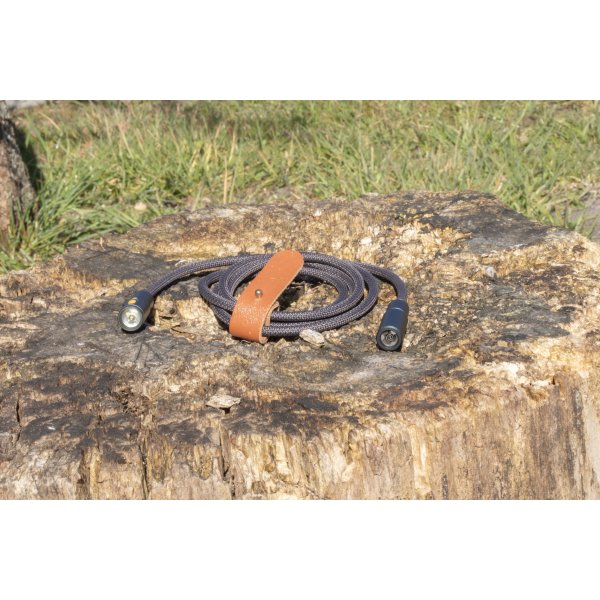 CapableX USB C ladekabel, lommelygte og lighter