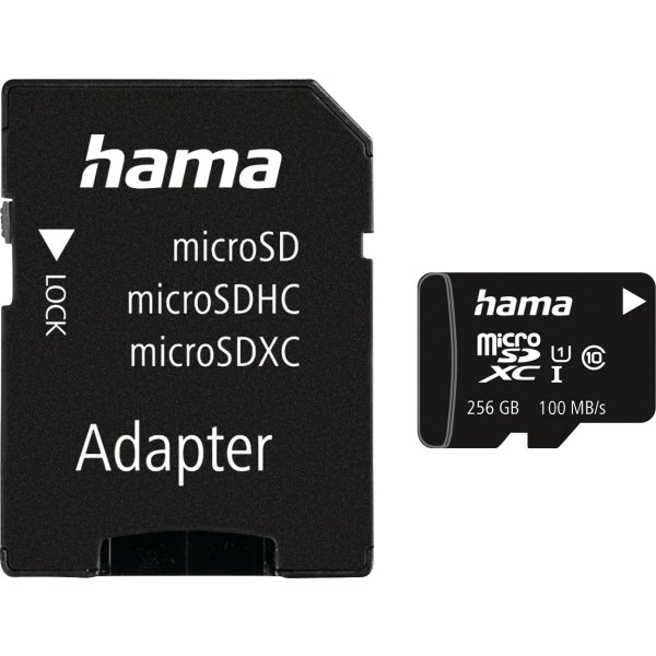 HAMA Hukommelseskort - Micro SDHC 256GB Class 10