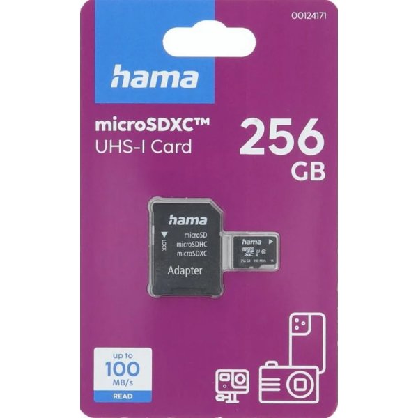 HAMA Hukommelseskort - Micro SDHC 256GB Class 10