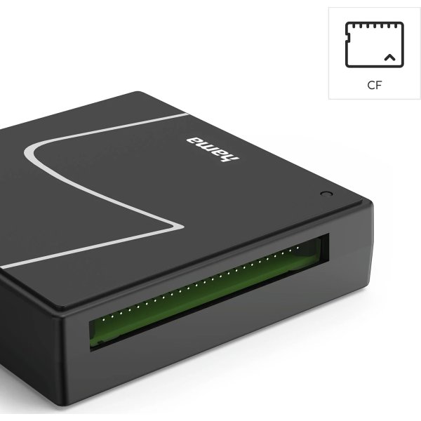 HAMA Kortlæser - USB 3.2 - SD / microSD / CF