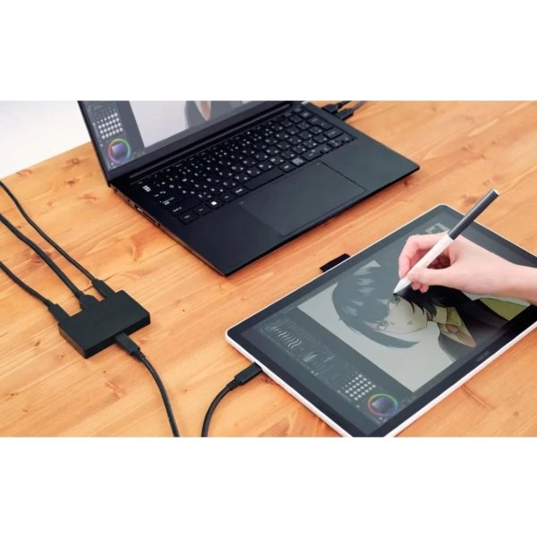 Wacom Konverter HDMI-USB-C Kit, inklusive Kabler