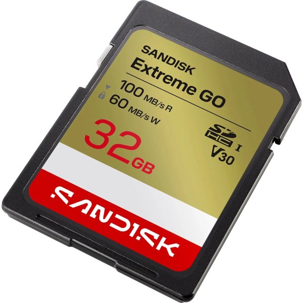 SANDISK Hukommelseskort - SD Extreme GO 32GB
