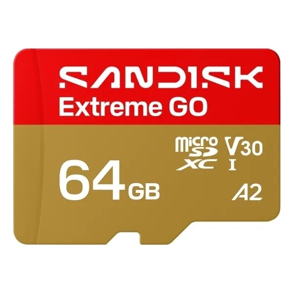 SANDISK Hukommelseskort - MicroSD Extreme GO 64GB