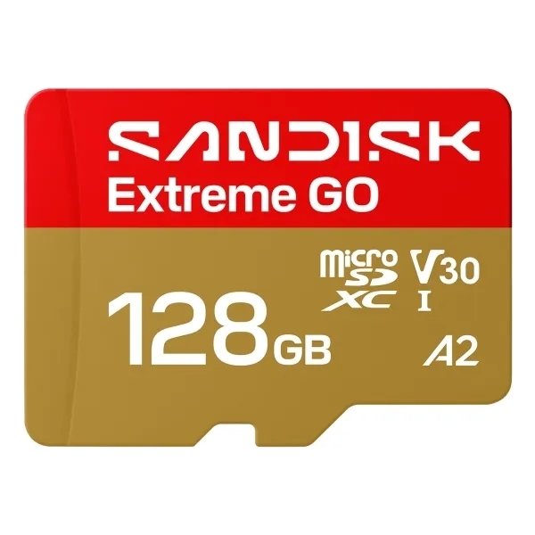 SANDISK Hukommelseskort - MicroSD Extreme GO 128GB