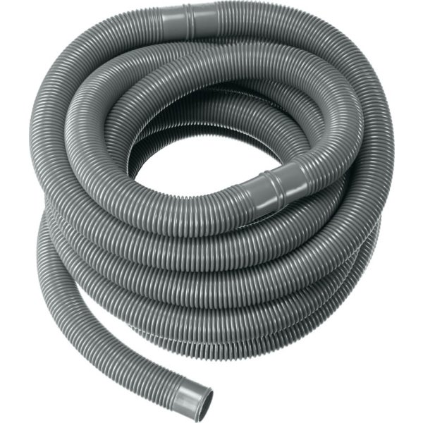 Swim & Fun Poolslange, 6,6 m, Ø32 mm, grå