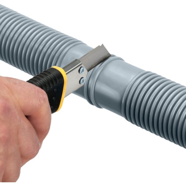 Swim & Fun Poolslange, 6,6 m, Ø32 mm, grå