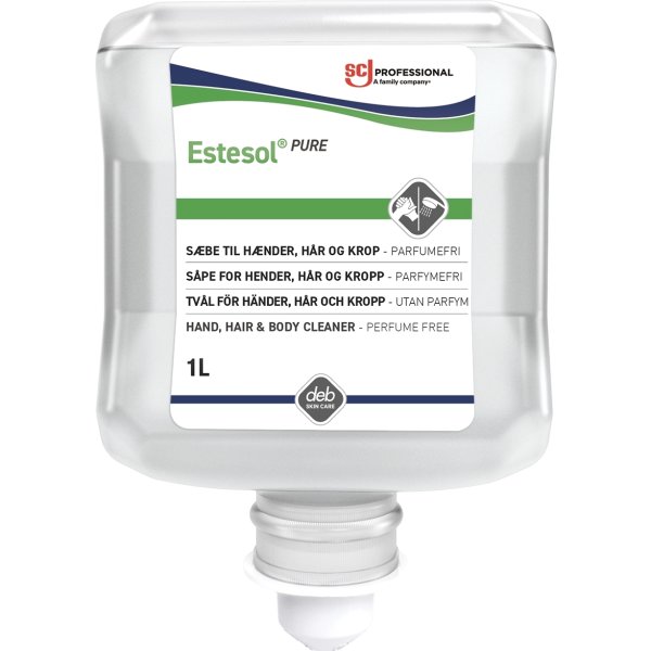 Deb Estesol PURE Sæbe u/ parfume, 1 L