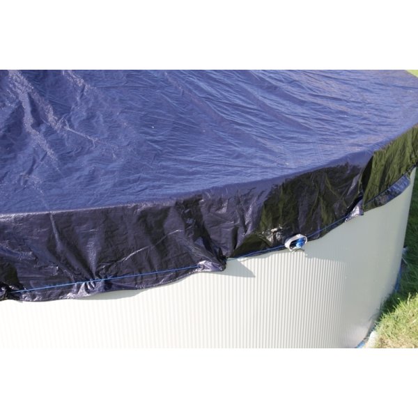 Swim & Fun Poolcover Winter oval 730 x 375 cm