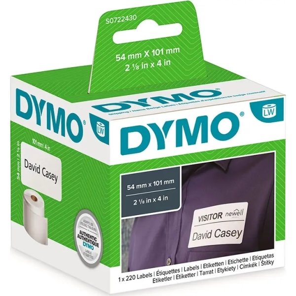 Dymo LW shippingetiket 54x101 mm