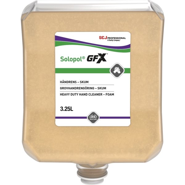 Deb Solopol GFX Power Foam Skum håndsæbe, 3,25 L
