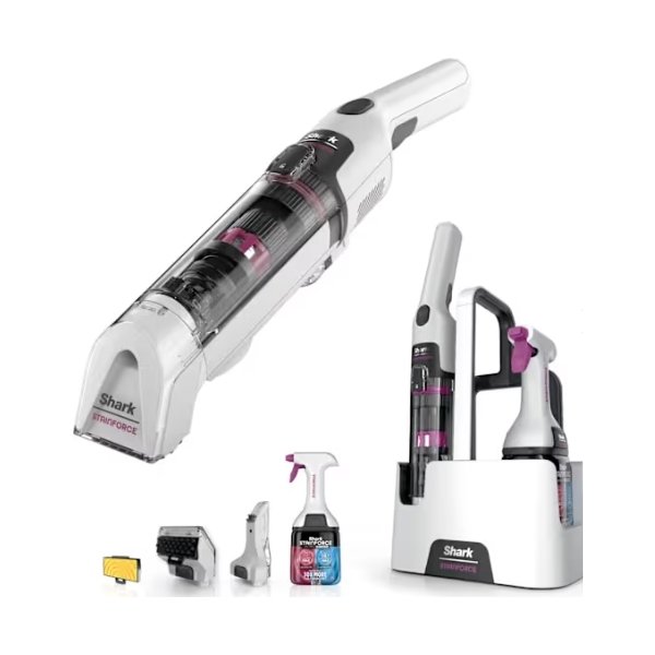 Shark Støvsuger - HX100EUT, Sort, Lyserød, Hvid