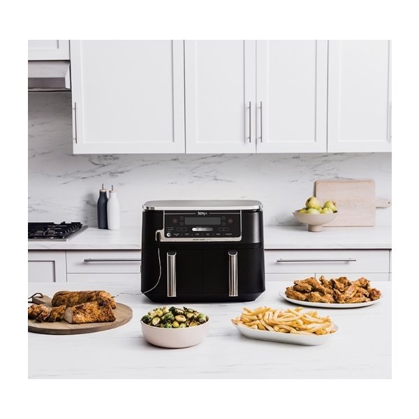 Ninja Foodi Dual Airfryer AF451, Termometer - 9,5L