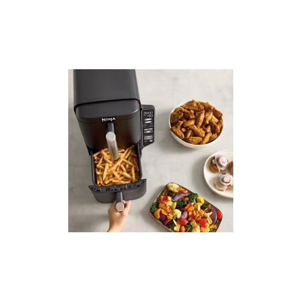 Ninja Double Airfryer - SL300EU, 2.47kW, Sort