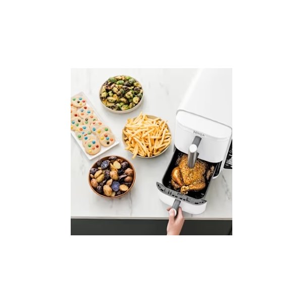 Ninja Double Airfryer - SL400EUWH, 2.47kW, Hvid
