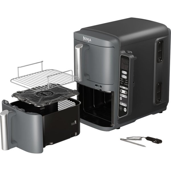 Ninja Dobbelt Airfryer - SL451EU, XL, 9,5 L Grå