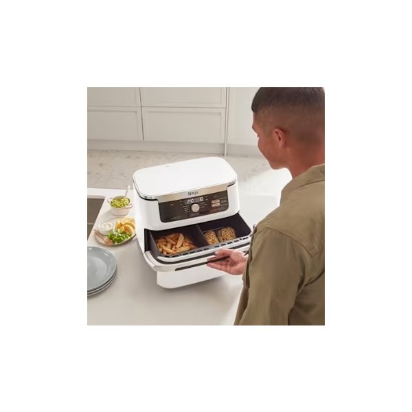 Ninja Foodi Airfryer AF500EUWH - 10,4L, 2470W Hvid