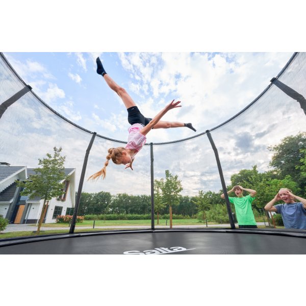 Salta Trampolin Premium Pro Ø380 cm, Sort