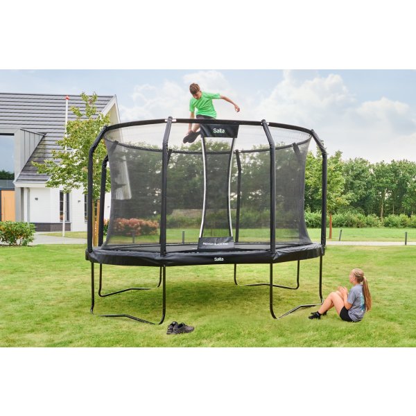 Salta Trampolin Premium Pro Ø380 cm, Sort
