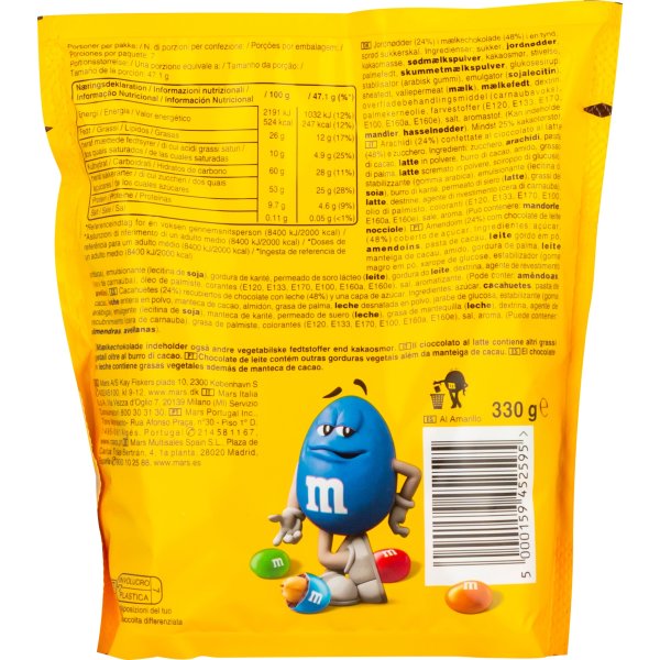 M&M's Peanut, 330 g