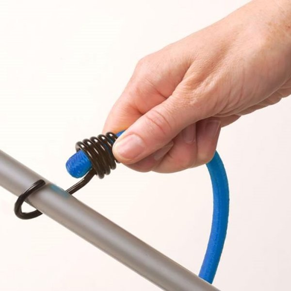 Jumbo Bagagestrop, 60cm, blå, 2stk