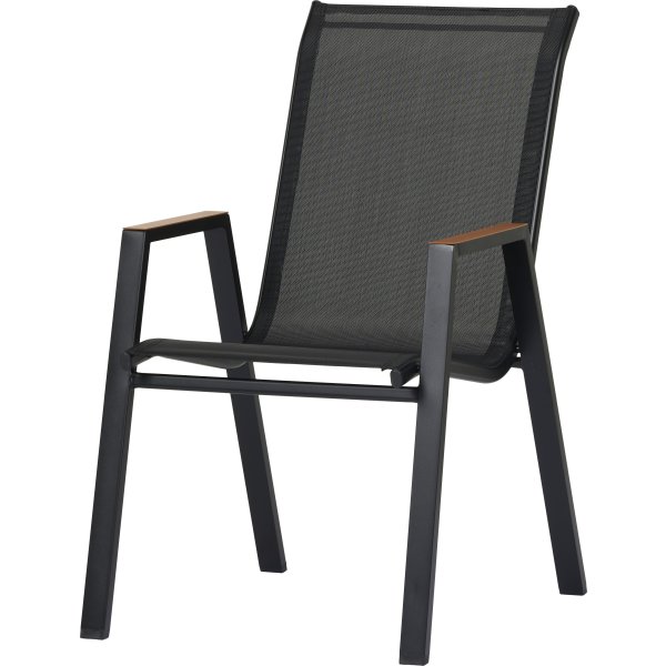 Nadine Havestol, stabelbar, sort