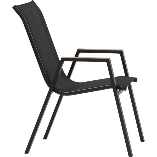 Nadine Havestol, stabelbar, sort