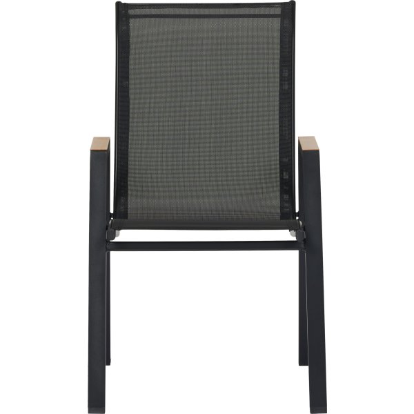 Nadine Havestol, stabelbar, sort