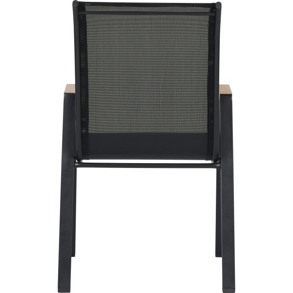 Nadine Havestol, stabelbar, sort