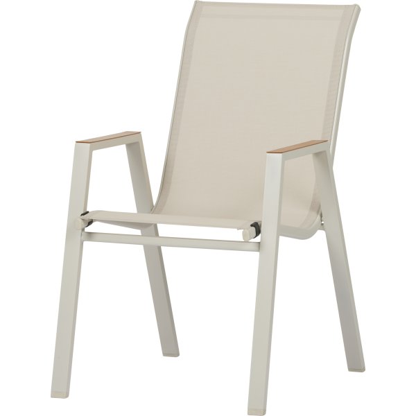 Nadine Havestol, stabelbar, sandy grey