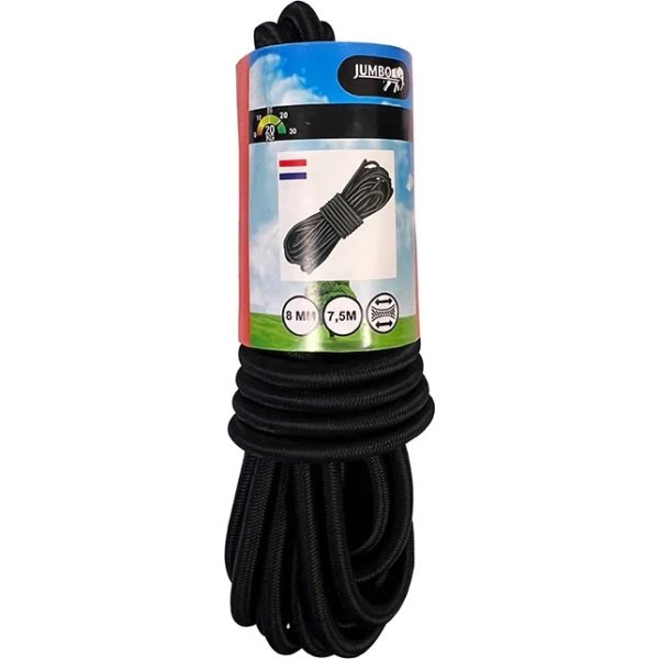 Jumbo Trailerstrop -  8mm. 7,5 m.