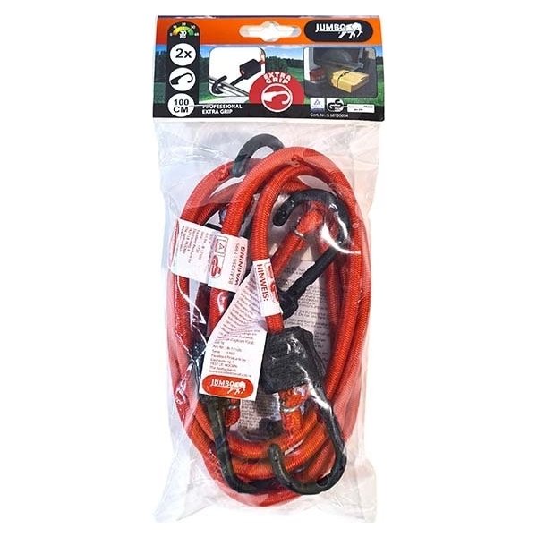 Jumbo Bagagestrop - super stærk, 100cm, rød